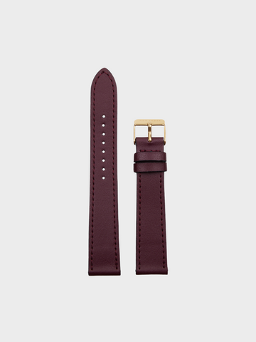 CLASSIC - WHITE/GOLD - BURGUNDY VEGAN LEATHER | GRAPE