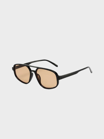 Freya Sunglasses - Black/Tan