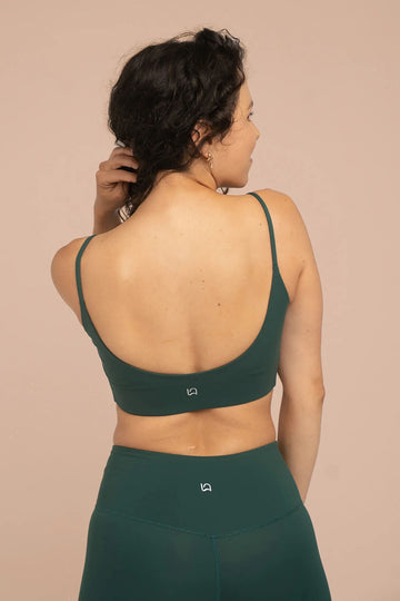 Layla Scoopback Bra - Pine