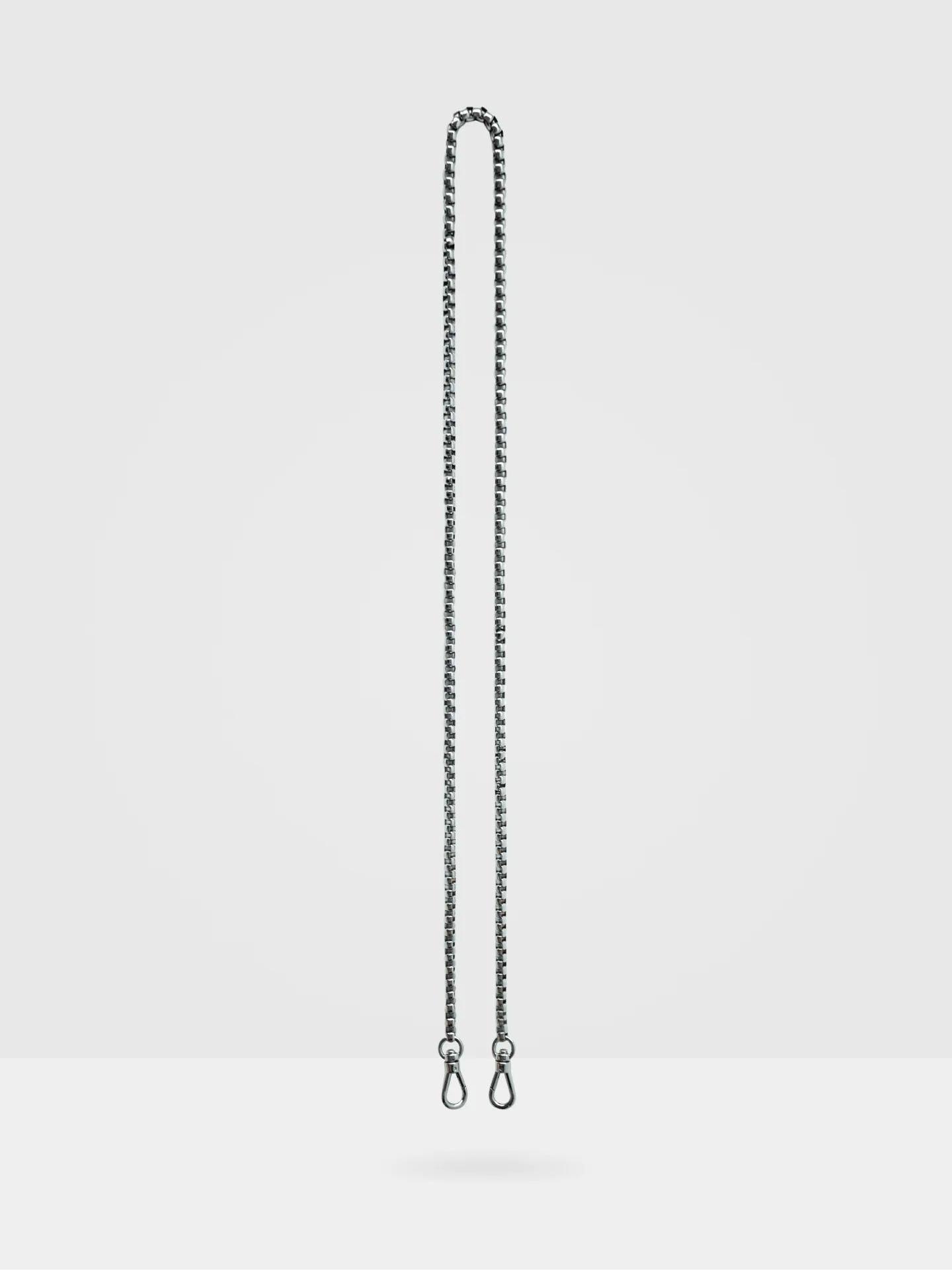 ETHOS - Box Chain Handbag Strap in Silver - Lost Woods - Australia