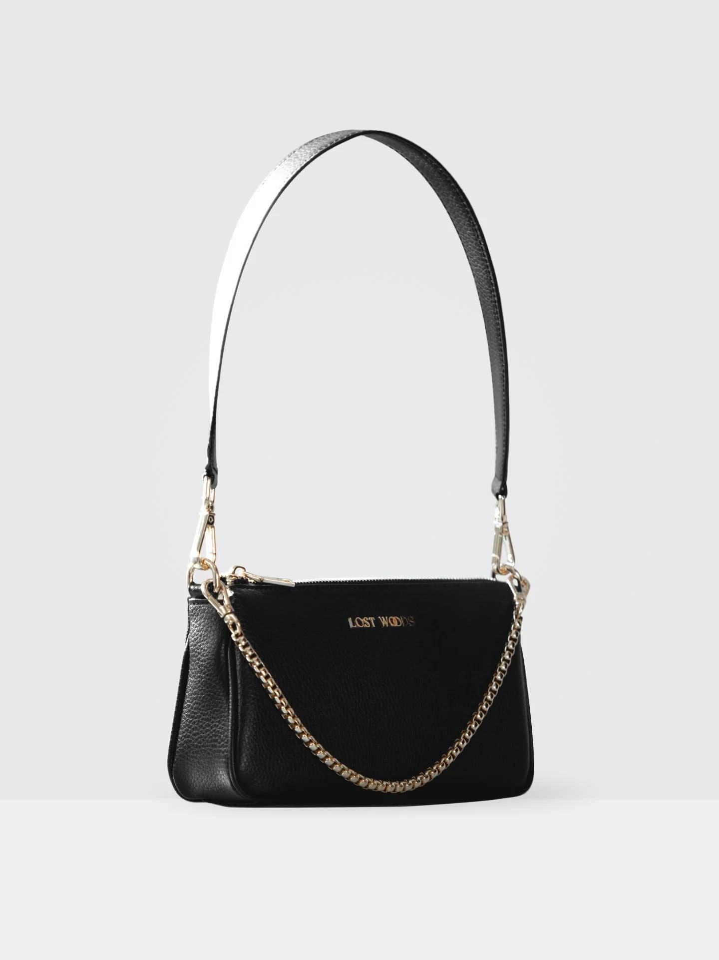 ETHOS - Briar Baguette Bag in Black & Gold - Lost Woods - Australia