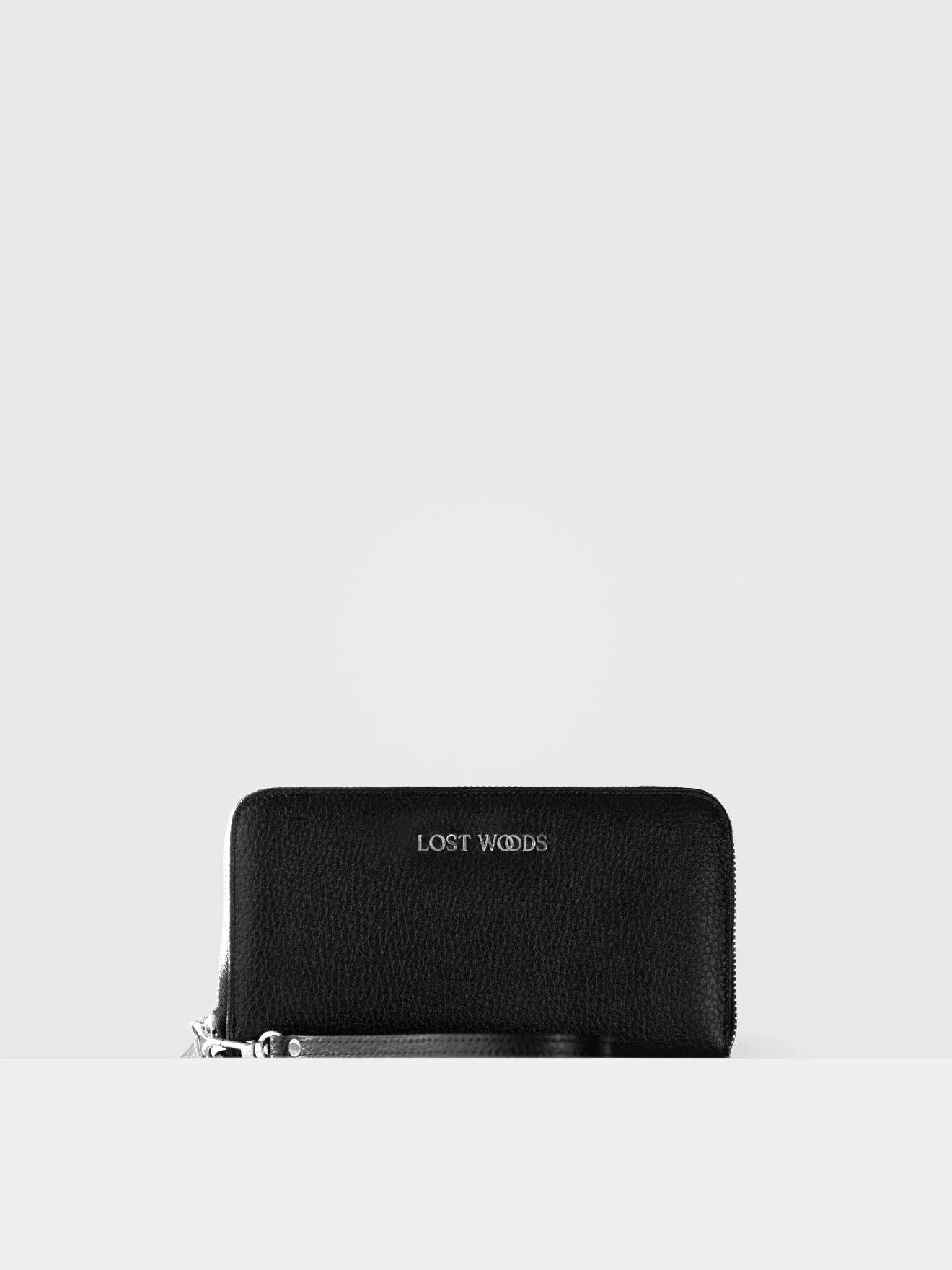 ETHOS - Clementine Clutch Wallet in Black & Silver - Lost Woods - Australia