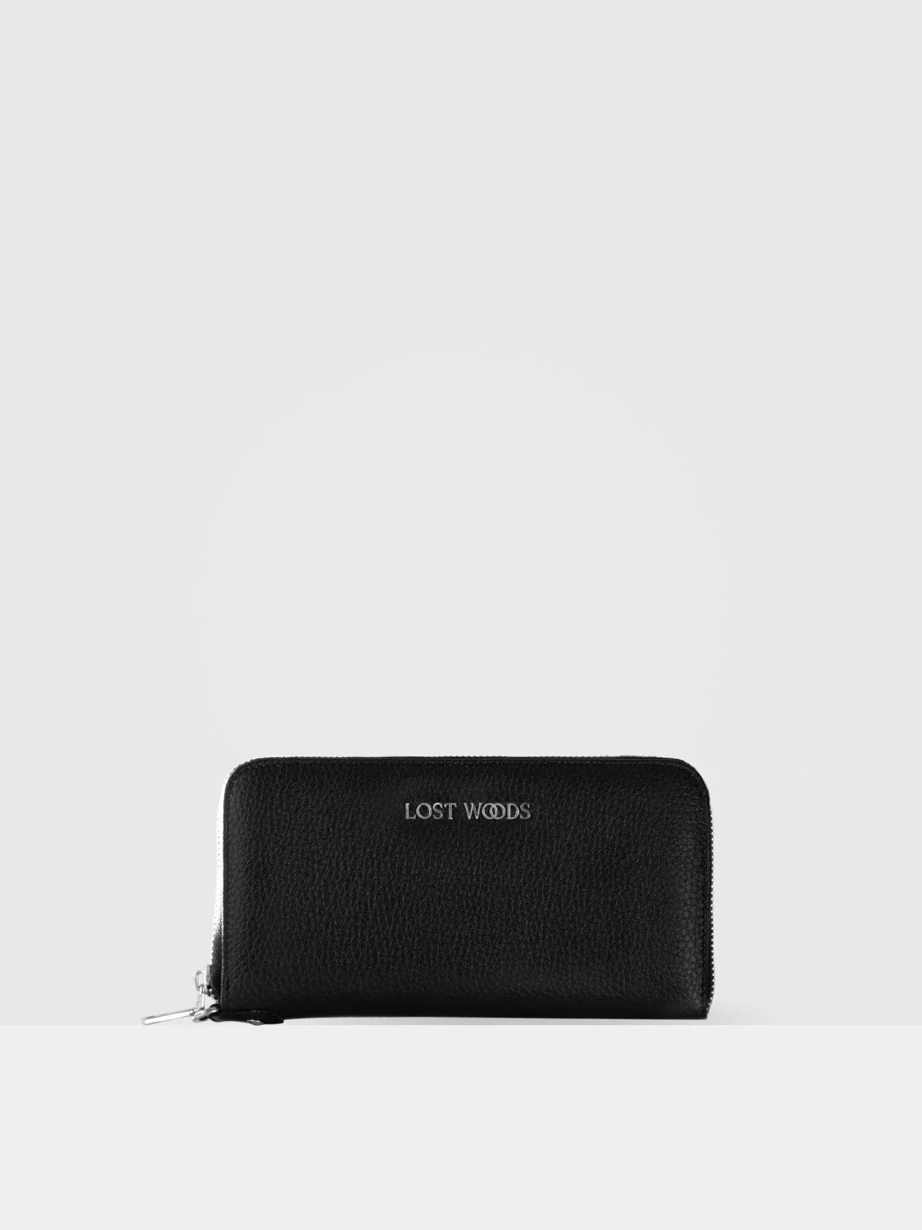 ETHOS - Clementine Clutch Wallet in Black & Silver - Lost Woods - Australia