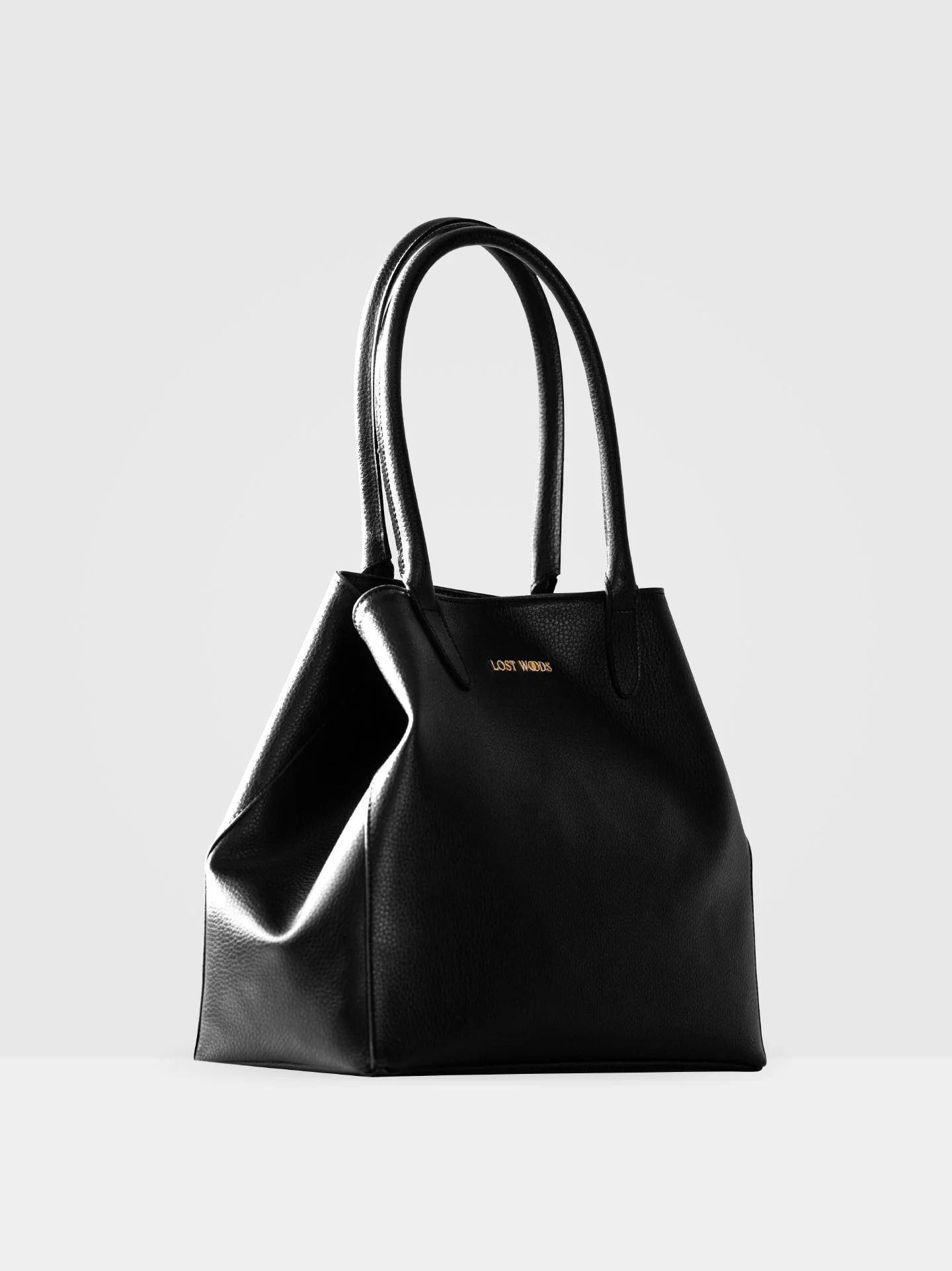 Fleur Tote Bag in Black & Gold-Lost Woods-ETHOS