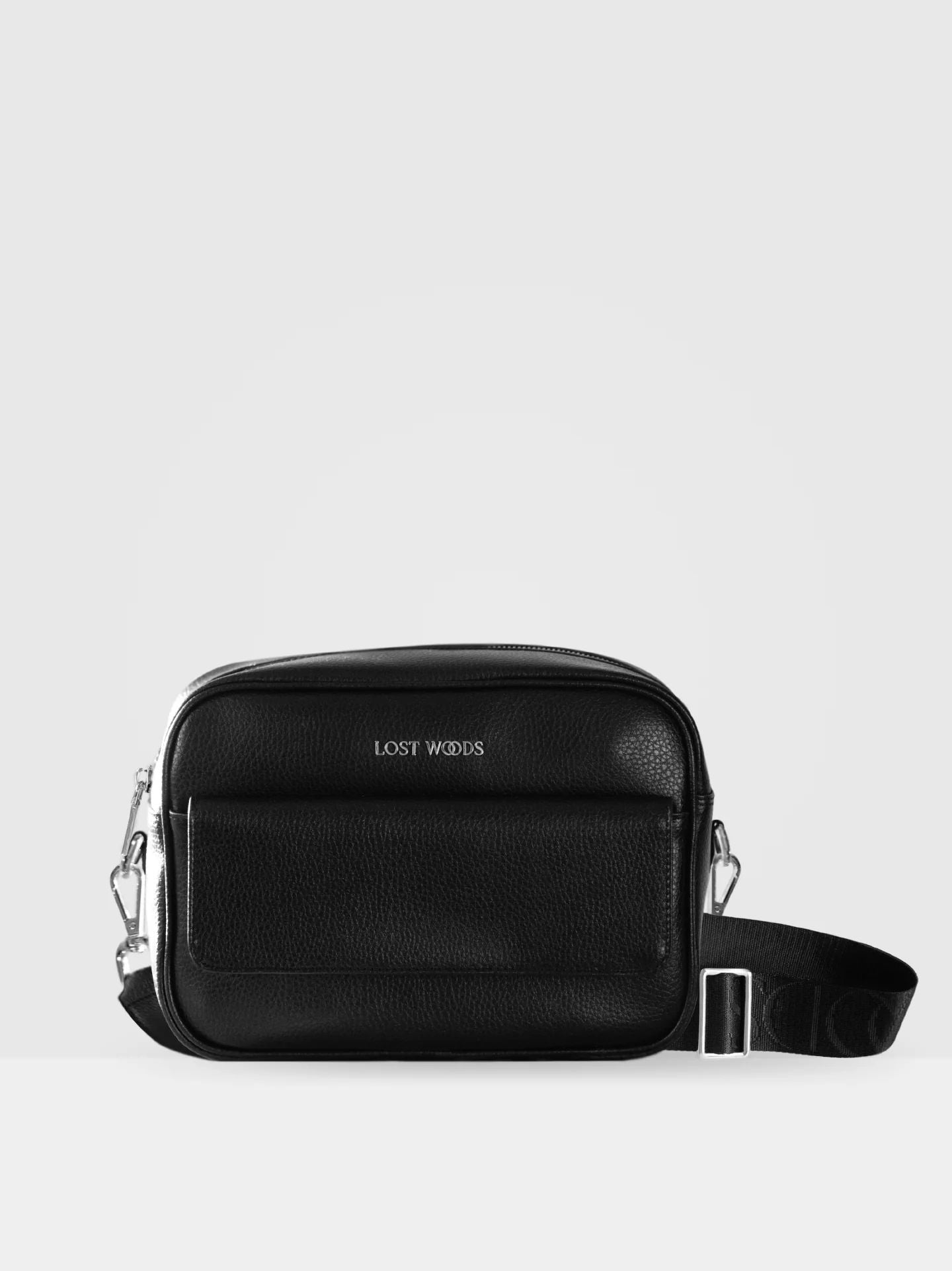 Large Aspen Camera Bag in Black & Silver-Lost Woods-ETHOS