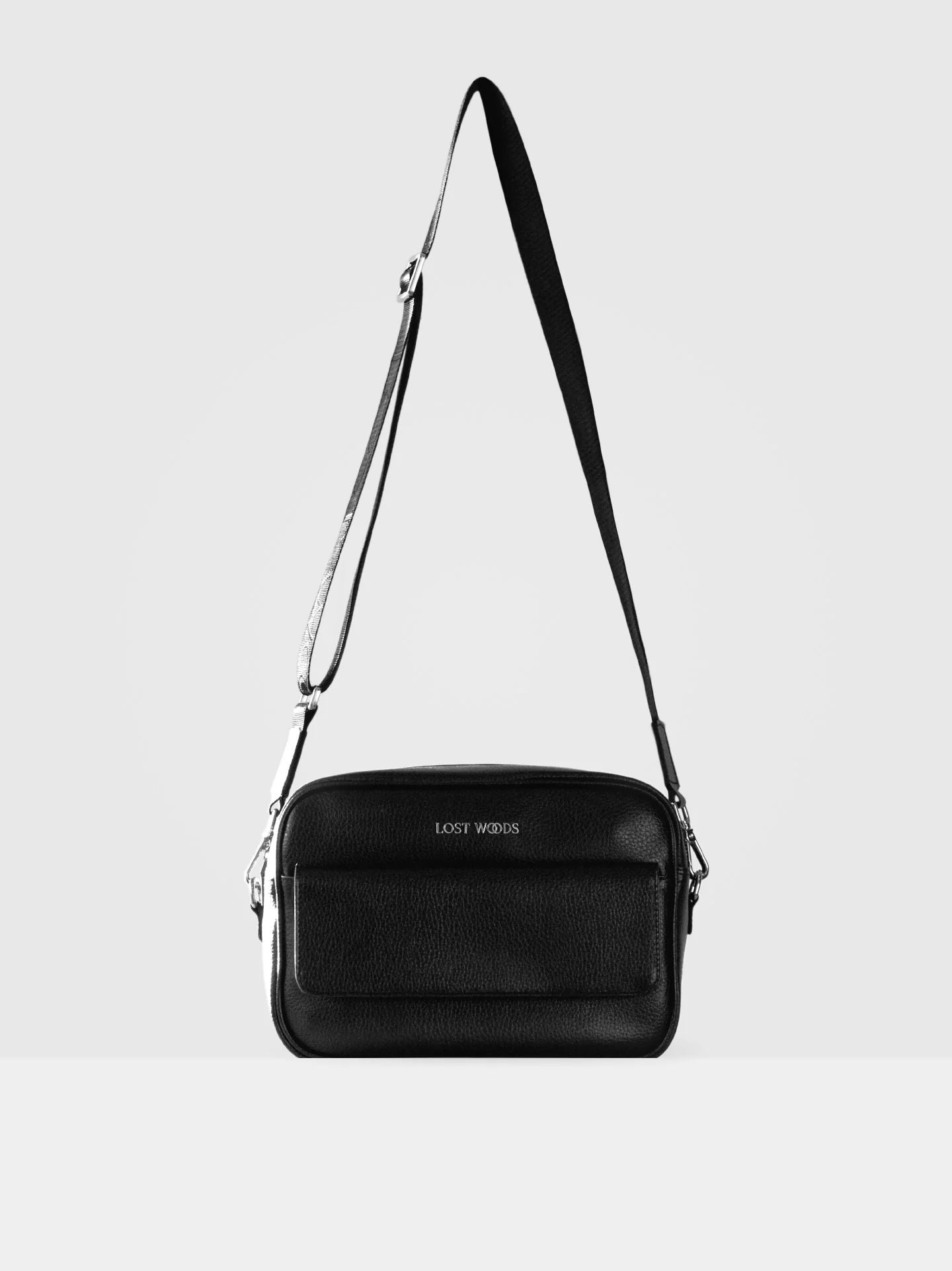 Large Aspen Camera Bag in Black & Silver-Lost Woods-ETHOS