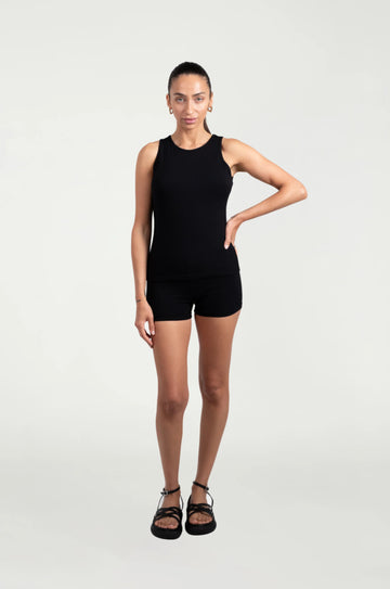 Montana Bamboo Top | Black