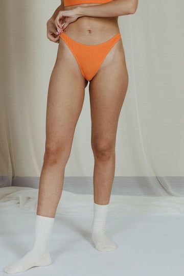 Organic Cotton G-String in Flame