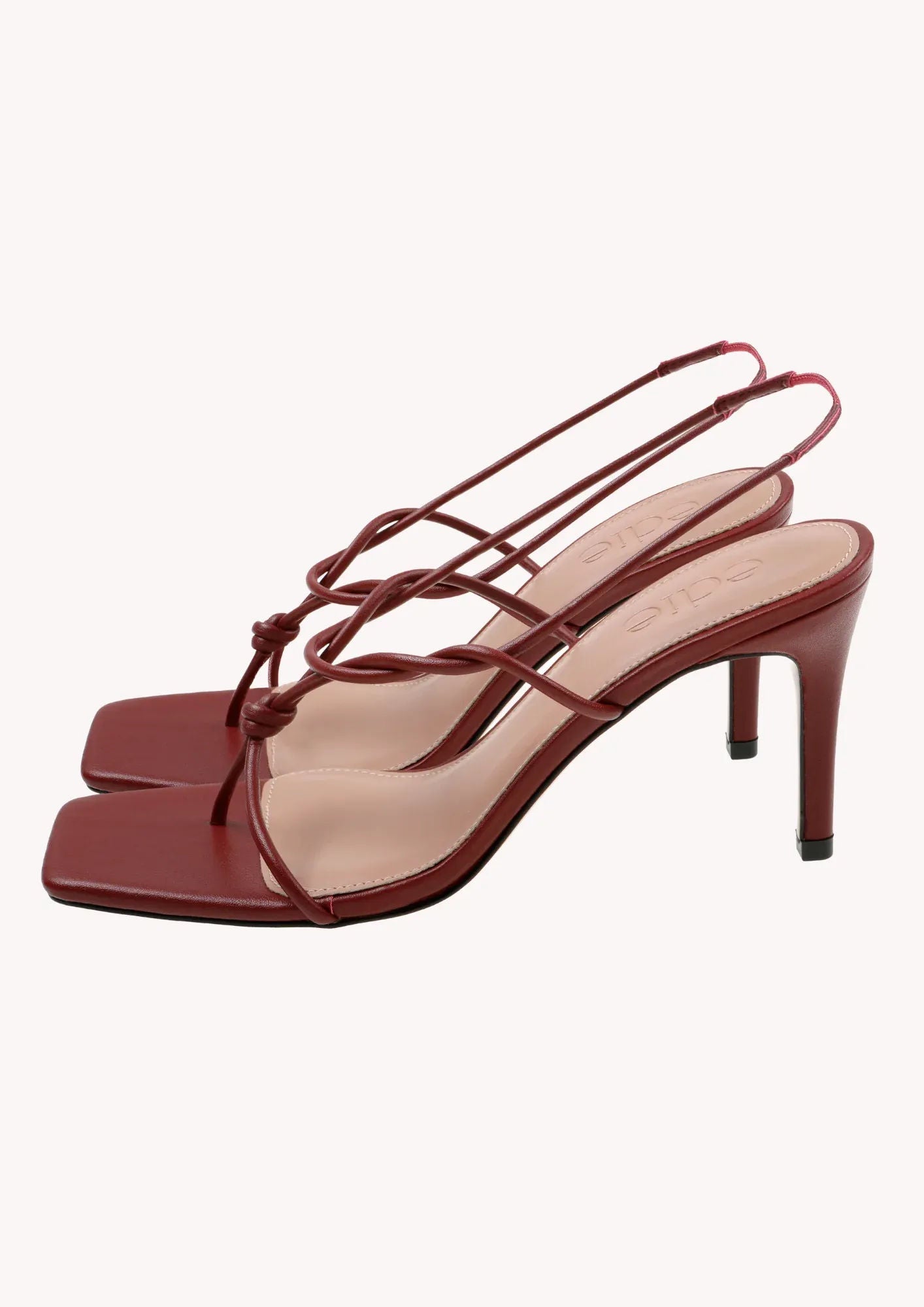 The Betty Knot Heel | Deep Berry-edie collective-ETHOS