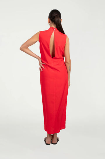 Wildflower Midi Dress | Strawberry