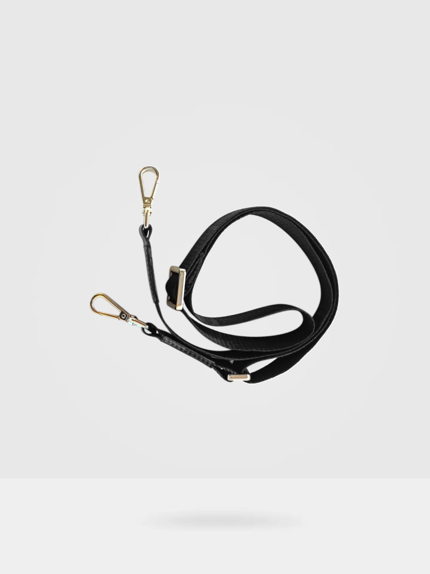 Thick Crossbody Bag Strap in Black & Gold-Lost Woods-ETHOS