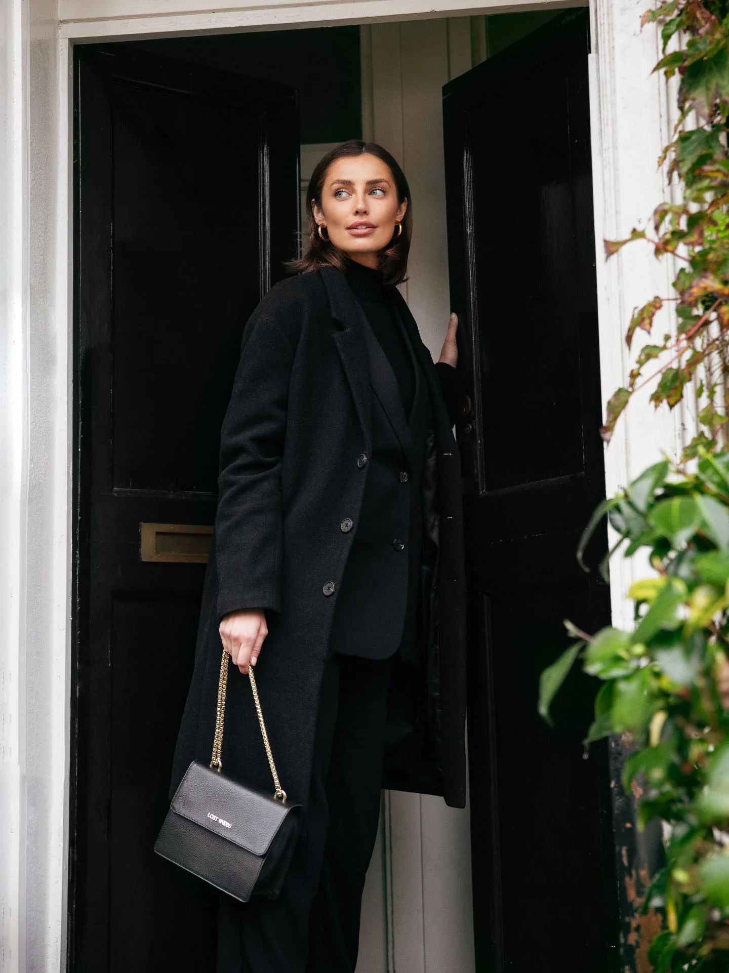 Willow Chain Bag in Black & Gold-Lost Woods-ETHOS