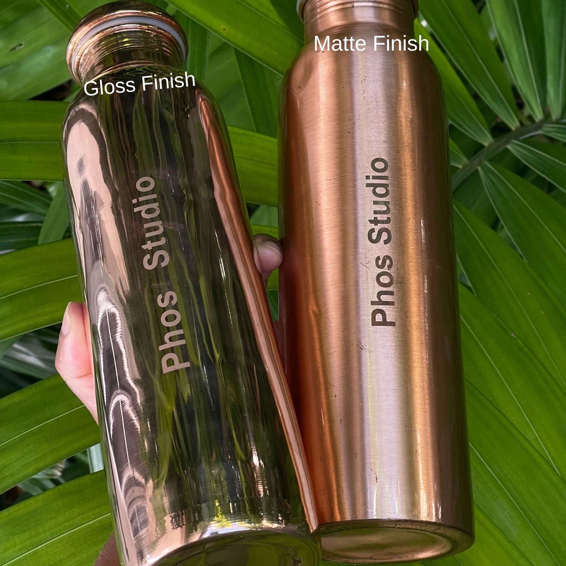 1 Litre Copper Water Bottle