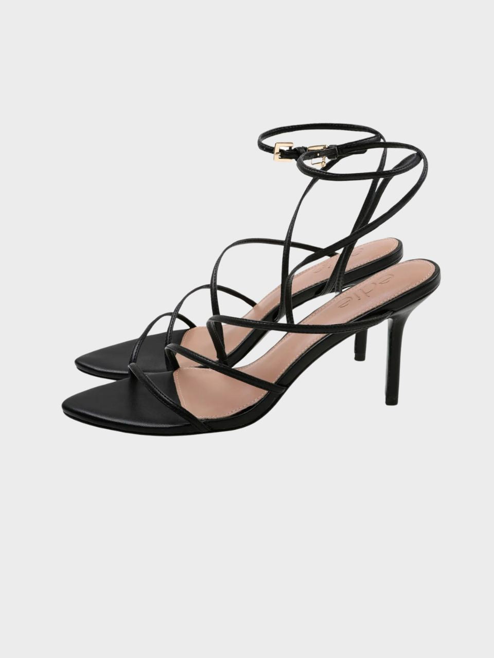 The Jill Strappy Heel | Black