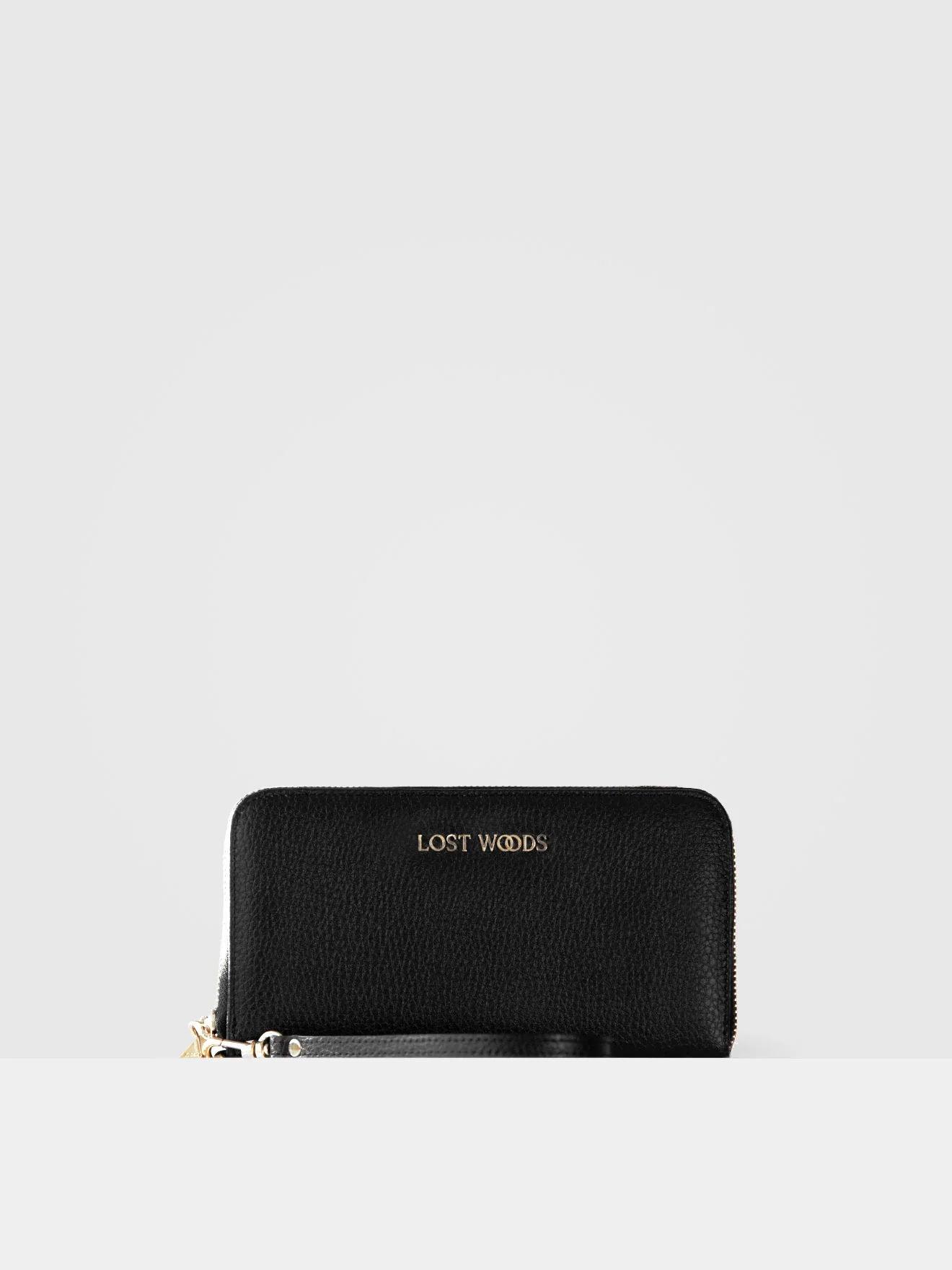 ETHOS - Clementine Clutch Wallet in Black & Gold - Lost Woods - Australia