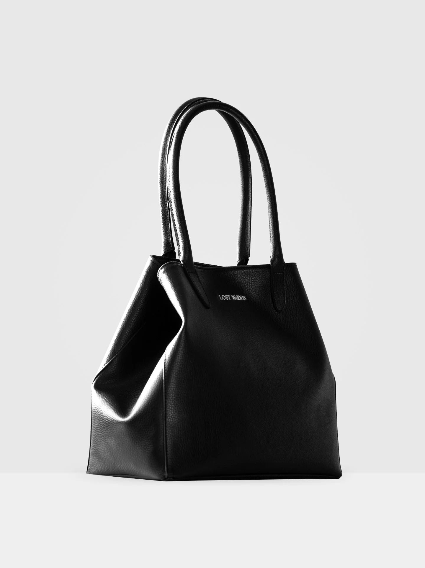 Fleur Tote Bag in Black & Silver-Lost Woods-ETHOS