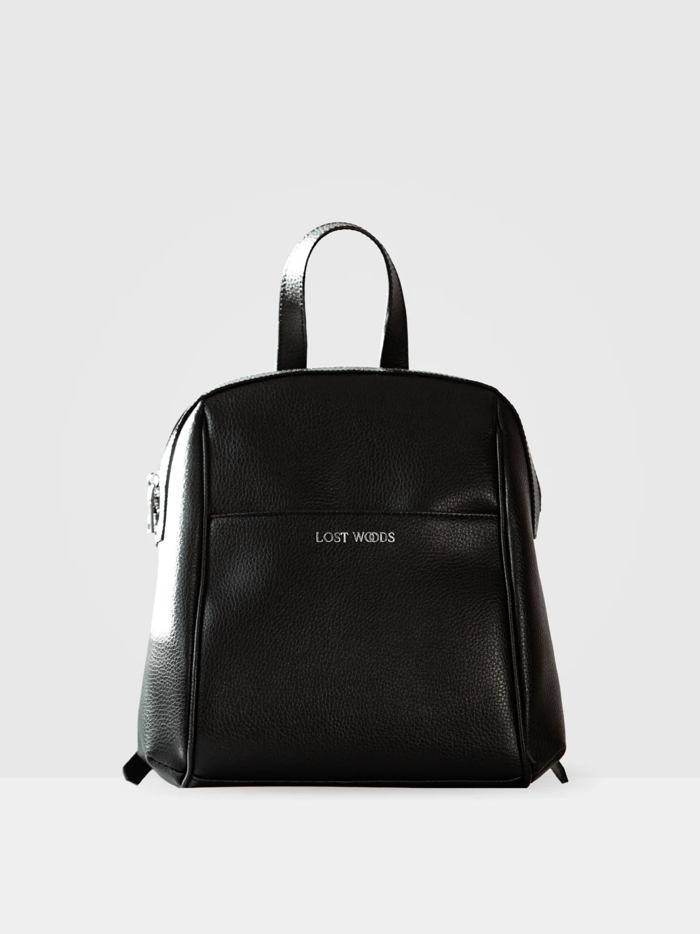 Hazel Soft Backpack in Black & Silver-Lost Woods-ETHOS