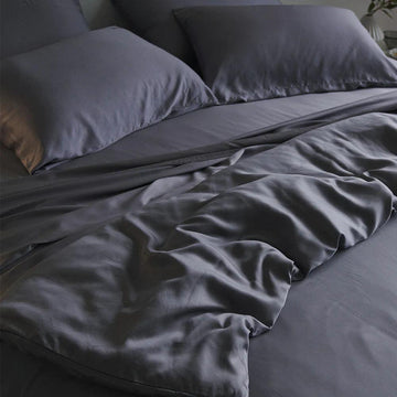 ETHOS - Luxe Sateen Bedding Bundle - Charcoal - Touché - Australia