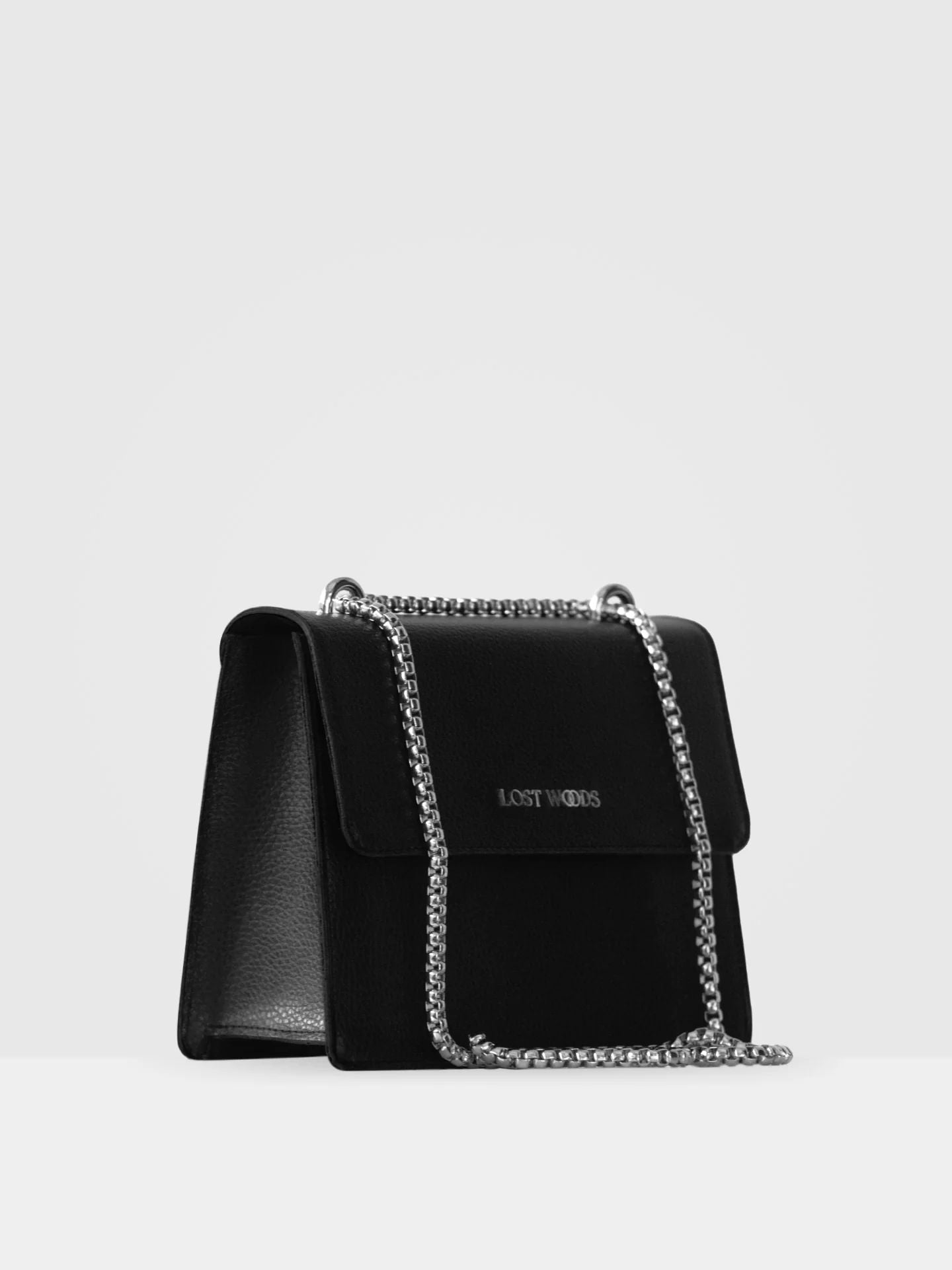 Willow Chain Bag in Black & Silver-Lost Woods-ETHOS