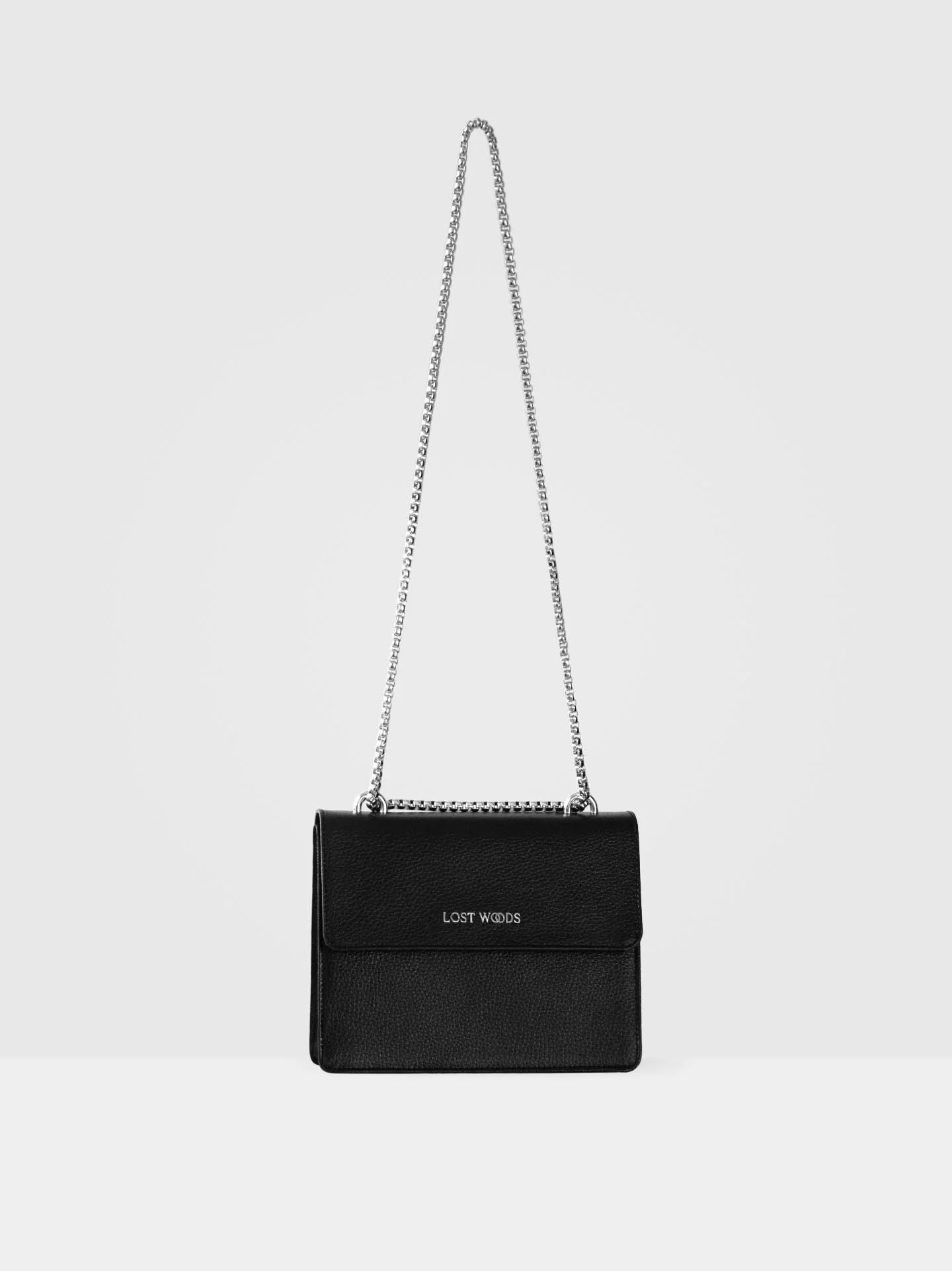 Willow Chain Bag in Black & Silver-Lost Woods-ETHOS